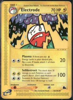 Electrode 36/144 Skyridge Pokemon English Card (MP) - Image 1