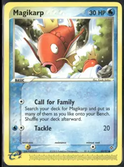 Magikarp 60/97 EX Dragon Pokemon English Card (MP) - Image 1