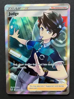 Judge TG25/TG30 Silver Tempest Trainer Gallery FULL ART HOLO Pokemon Card NM - Image 1