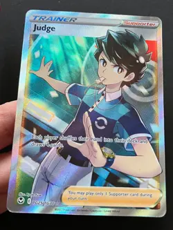 Judge TG25/TG30 Silver Tempest Trainer Gallery FULL ART HOLO Pokemon Card NM - Image 3