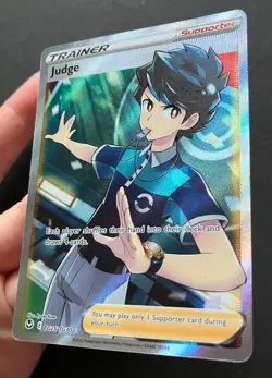 Judge TG25/TG30 Silver Tempest Trainer Gallery FULL ART HOLO Pokemon Card NM - Image 4
