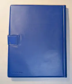 Vintage 1999 Pokemon Charmander Blue 4 Pocket 30 Page Trading Card Binder - Image 3