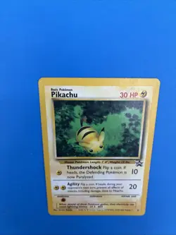 LP Pikachu 27 WOTC Black Star Promo Series Nintendo Pokemon Card - Image 4