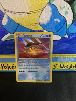 Pokemon Card NM Suicune 30/122 XY BREAKpoint Holo Rare Water Type NM - Image 1