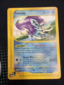 Suicune Pokemon TCG 4ever Movie Card Vintage GREAT CONDITION - Image 1