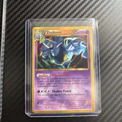 Pokemon TCG Dusknoir Plasma Blast Holo Card 104/101 Secret Rare - NM - Image 1