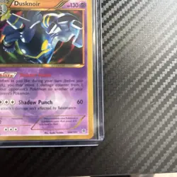Pokemon TCG Dusknoir Plasma Blast Holo Card 104/101 Secret Rare - NM - Image 2