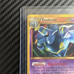 Pokemon TCG Dusknoir Plasma Blast Holo Card 104/101 Secret Rare - NM - Image 4
