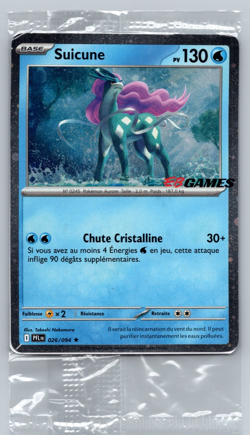 Suicune EB Games Stamped Promo Sealed French 026/094 Pokemon Card - Image 1
