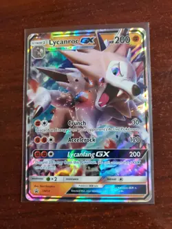 Lycanroc GX Promo SM14 Pokemon Card - Image 1