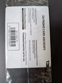 Pokemon Archeops Field Museum Exclusive Promotional Card - new, sealed - Image 2