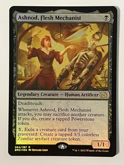 Ashnod, Flesh Mechanist The Brothers' War Foil MTG NM - Image 1