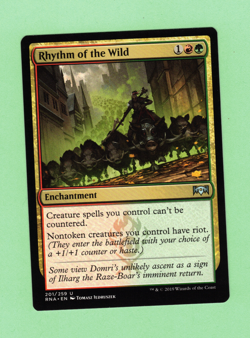 MTG - RHYTHM OF THE WILD 201/259 U RNA 2019 - Image 1