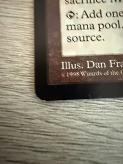 Mox Diamond Stronghold Rare Artifact 1998 Lightly Played - Image 5