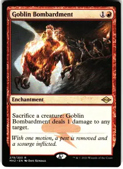 Modern Horizons 2 #279 Goblin Bombardment - Image 1