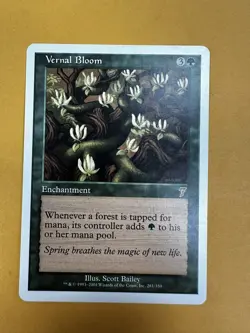 Vernal Bloom *7th Edition* MTG Magic the Gathering - Image 1