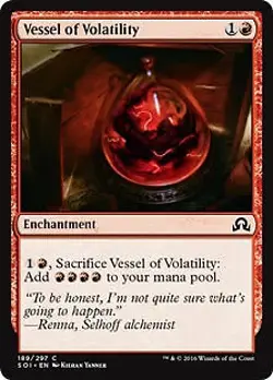 MTG Magic - Vessel of Volatility - Shadows over Innistrad - Foil Near Mint - Image 1
