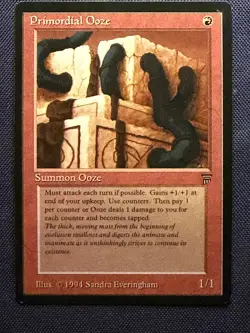 Primordial Ooze - 1994 Magic the Gathering MTG Legends - Free Shipping! - Image 1