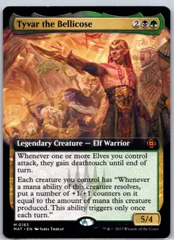 Tyvar the Bellicose [Extended Art] #183 Magic March of the Machine - Image 1