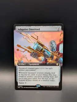 MTG - Adaptive Omitool - EXTENDED ART - Artifact (Equipment) - DRC #32 - Rare - Image 1