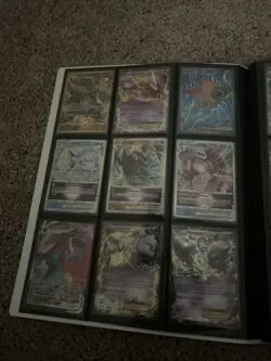 Pokemon Card Collection Binder Multiple Cards Plus Huge Cards !!! Negotiable - Image 3