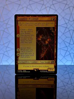 Summon: Brynhildr #0160 FIN R (FOIL) - MTG Final Fantasy - Image 1