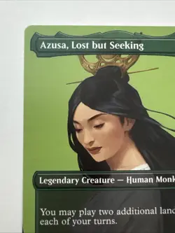 Azusa, Lost but Seeking (Borderless) Commander Masters Regular - Image 2