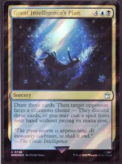 Great Intelligence's Plan - 738 Surge Foil - MTG Doctor Who - Image 1