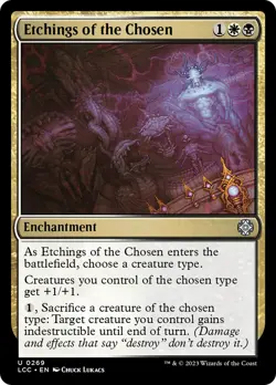Etchings of the Chosen [The Lost Caverns of Ixalan Commander] Magic MTG - Image 1