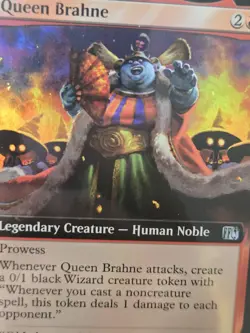 Queen Brahne (Extended Art) Final Fantasy Foil MTG - Image 2