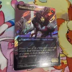 Kuja, Genome Sorcerer (Borderless) (Surge Foil) Final Fantasy Foil - Image 5