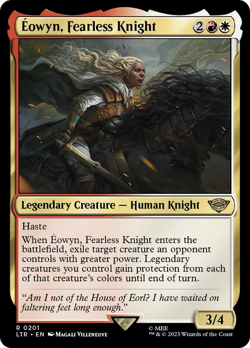 Eowyn, Fearless Knight [The Lord of the Rings: Tales of Middle-Earth] Magic MTG - Image 1