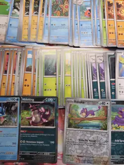 Pokemon 151 Bulk 187 Cards SV: 151 Bulk Perfect For Master Sets Holos And Revers - Image 3
