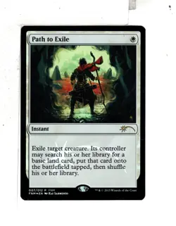 MTG SkeenAB Path to Exile (007) FNM PROMO FOIL from Promotional. NM. - Image 1