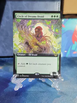 Circle of Dreams Druid - Extended Art AFR NM MTG - Image 1
