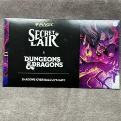MTG Secret Lair x Dungeons & Dragons Shadows Over Baldur’s Gate Non-Foil SLD New - Image 1