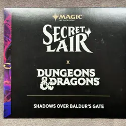 MTG Secret Lair x Dungeons & Dragons Shadows Over Baldur’s Gate Non-Foil SLD New - Image 4