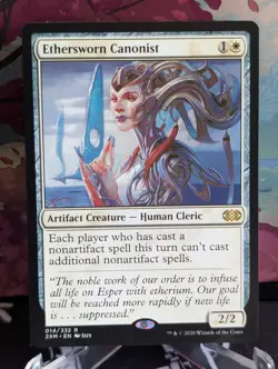 Ethersworn Canonist 14 Rare Double Masters Magic: The Gathering Lightly Played - Image 1