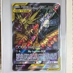 Pokemon TCG Moltres & Zapdos & Articuno GX SM210 Promo Full Art *Mint* - Image 1