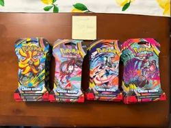 Pokemon Chaos Rising ME04 Sleeved Booster Pack - Brand New Factory Sealed - Image 1