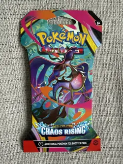 Pokemon Chaos Rising ME04 Sleeved Booster Pack - Brand New Factory Sealed - Image 3
