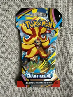 Pokemon Chaos Rising ME04 Sleeved Booster Pack - Brand New Factory Sealed - Image 4