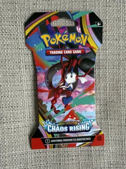 Pokemon Chaos Rising ME04 Sleeved Booster Pack - Brand New Factory Sealed - Image 5