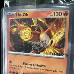 Ho-Oh EB GAMES! Stamped Promo Chaos Rising 10/086 Sealed! TCG POKEMON - Image 2