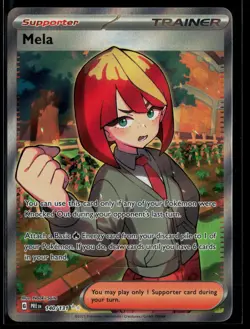 Mela 140/131 Prismatic Evolutions Ultra Rare Pokemon - Image 1