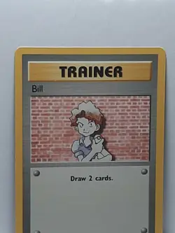 Bill 91/102 Base Set Pokemon Trainer Common LP Used Please See Pictures - Image 2