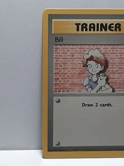 Bill 91/102 Base Set Pokemon Trainer Common LP Used Please See Pictures - Image 3