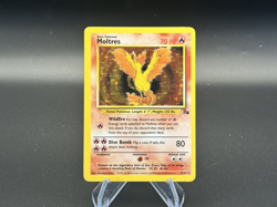 Moltres - Holo - 12/62 Fossil - Pokemon TCG - WOTC Unlimited - 1999 - Image 1