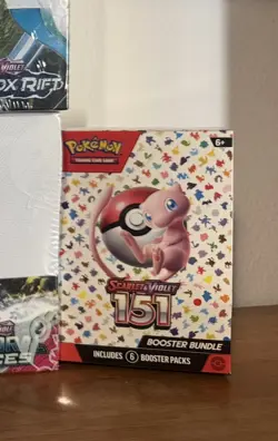 Pokemon TCG 151 Scarlet and Violet Booster Bundle Sealed ENG - 6 Booster Packs - Image 2