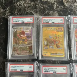 Pokemon Cards PSA Lot Of 10 Slabs - Image 3